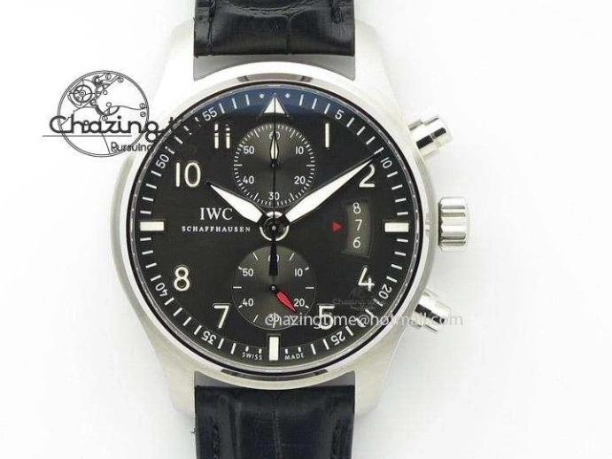 MIROTIME 0303 Affordable Ingeniuer St.Laurens SS Brown Dial MK 1:1 Best Edition On Black Leather Strap A 7365